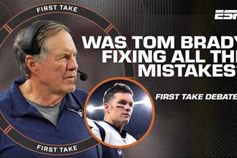 Shannon says Tom Brady was the LARGEST ERASER in pro sports, always fixing mistakes 😬 | First Take