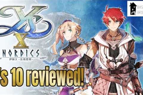 Ys X: Nordics - review by Basement Brothers (for PS5, PS4, Nintendo Switch) - Ys 10 by Falcom