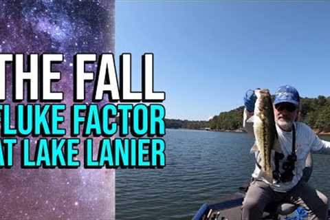 The Fall Fluke Factor At Lake Lanier #lakelanierfishing2023  #fishing
