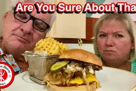 Is This Disney’s Best Burger? | Steakhouse 71 lunch Review | DISNEY DINING REVIEW