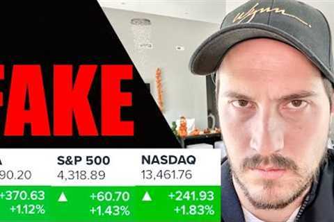 This Stock Market is SOOOOOO FAKE