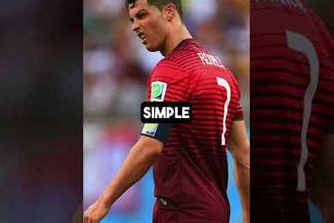 Why Cristiano Ronaldo Dribbles Less 😱⚽️ #football #ronaldo #shorts