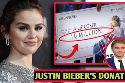 Selena Gomez  SHOCKED to receive a $ 10 million donation from Justin Bieber for Rare Impact ......