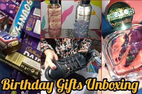 Birthday Gifts Unboxing || My Birthday Gifts || Birthday Vlog#viral#trending#amazing