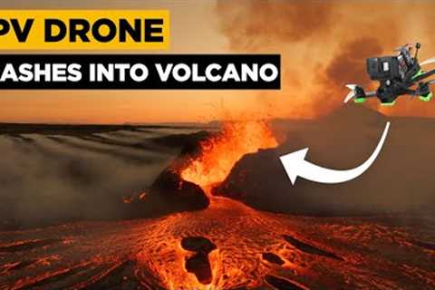 FPV Drone Vs VOLCANO - Epic Drone Crash Into Icelandic Volcano | Full 4K Version