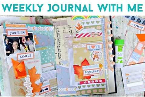 WEEKLY JOURNAL WITH ME | October Kit Unboxing - Gather Together | LOLLIPOP BOX CLUB