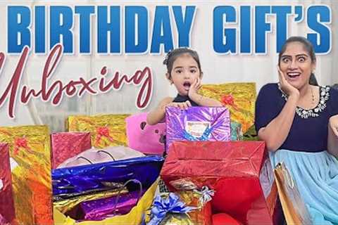 Chandamama Birthday Gifts Unboxing || Dhavikashasha || Itlu Mee Anjalipavan