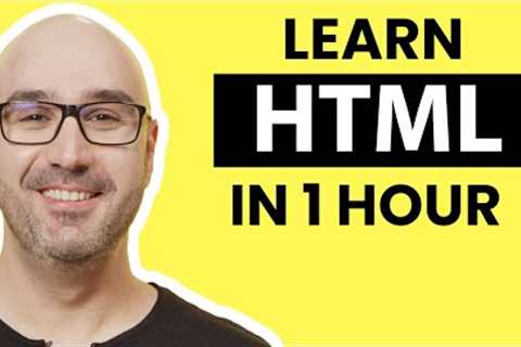 HTML Tutorial for Beginners: HTML Crash Course
