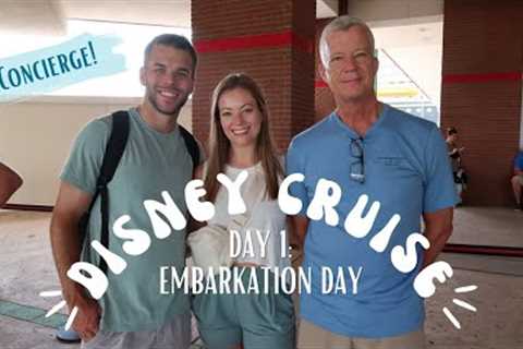 Disney Fantasy Day 1 - Embarkation Day! - Disney Cruise Line