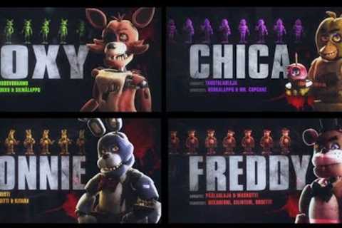 5 NEW FNAF MOVIE TV SPOT TRAILERS | Have You Met Them Yet...?