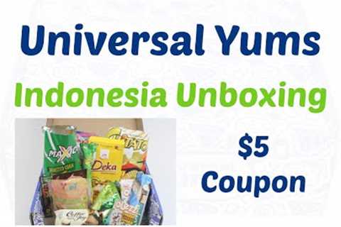 Universal Yums September 2023 “Indonesia” Unboxing/Review + Coupon
