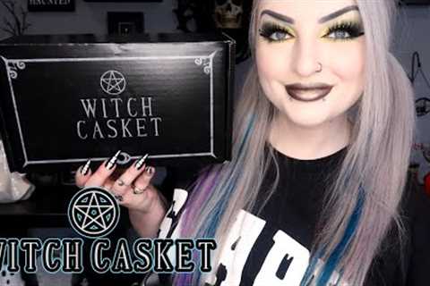Witch Casket, Monthly Subscription Box Unboxing - House Magick - September 2023