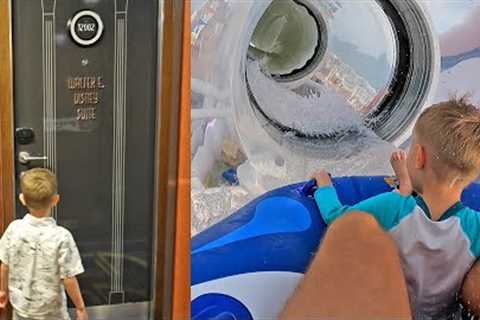 Disney Fantasy Halloween Cruise Embarkation Day! | Walt Disney Suite, First Time On AquaDuck &amp;..