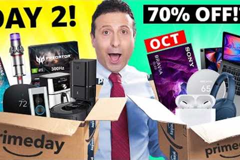 Top 50 Amazon Prime Day October 2023 Deals (DAY 2!) 🔥 UPDATED HOURLY!!