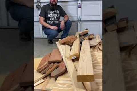 SCRAP WOOD, Woodworker Problems #short #scrap wood projects #scrap