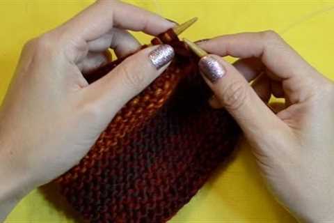 ASMR Knitting Tutorial