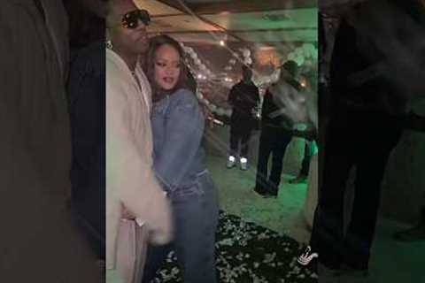 Inside Look at Rihanna birthday party she threw for Asap Rocky #rihanna #asaprocky #fashionpolice