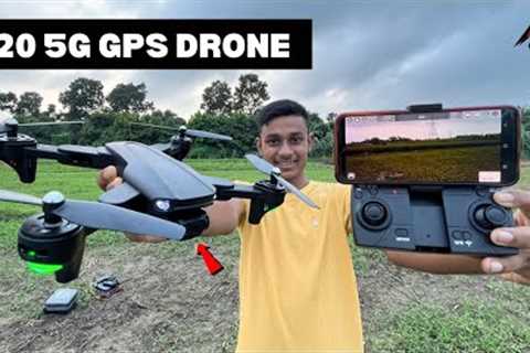 DRONES WALLAH R20 5G GPS DRONE WITH EAC CAMERA &amp; ONE KEY RETURN UNBOXING &amp; REVIEW | ₹8590..
