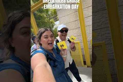 GREEK ISLES CRUISE EMBARKATION #msc #cruisevlog #msccruises #greekislands #haifa #embarkation