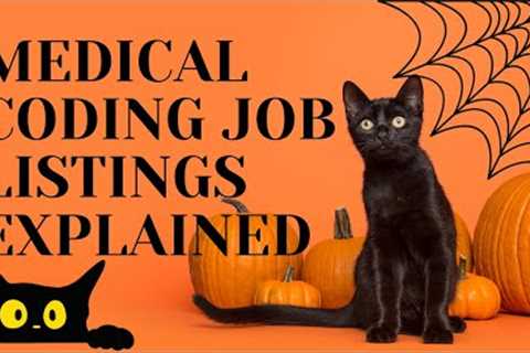 MEDICAL CODING JOB LISTINGS EXPLAINED | ICD-9 IN 2023?!
