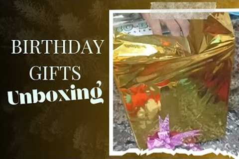 kunjootti's b'day gifts unboxing #youtube #video #gift #unboxing