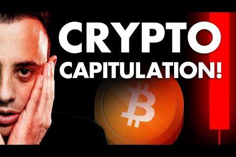 MASSIVE Crypto Capitulation! Time To Sell?