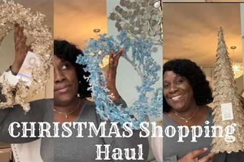LETS SIP AND CHAT | HUGH HOME DECOR CHRISTMAS SHOPPING HAUL🎄❄️☃️