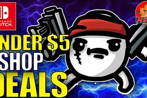 30 NEW UNDER $5 Nintendo Switch eSHOP SALES This Week |  Best Switch eSHOP DEALS ON NOW 2023