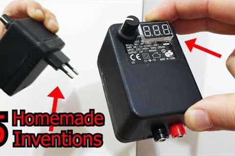 5 Homemade Gadgets || 5 Smart Inventions || 5 DIY Ideas