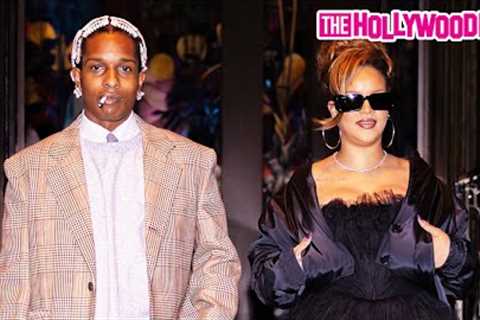 Rihanna Throws ASAP Rocky A Surprise 35th Birthday Party From 3am-5am At Carbone In New York, NY