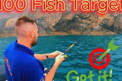 Sea Fishing St Davids | Lure Fishing for Bass &amp; Pollock | Dennett Super Sprat | 100 Fish..