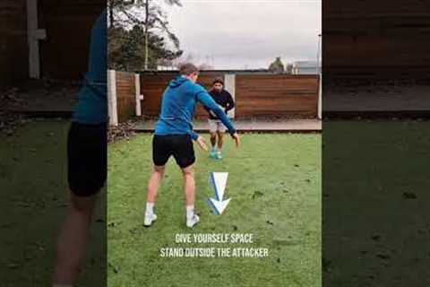 How to Rugby Tackle someone running straight at you #rugby #therugbytrainer #rugbytraining