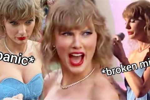 Taylor Swift being a CHAOTIC LEGEND at The Eras Tour Movie Premiere