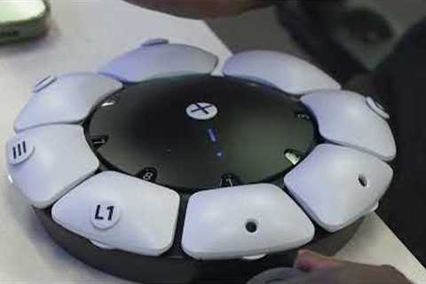 Sony unveils new video game controller for disabled gamers