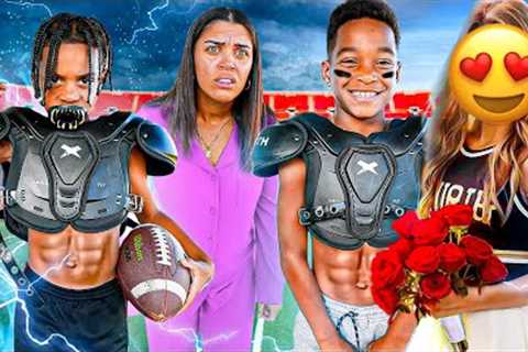 THE #1 YOUTH FOOTBALL PLAYER CRUSH CAME TO SEE HIM PLAY &amp; HE GOES EVEN CRAZIER SCORING 4..