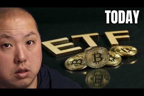 Bitcoin Pump Imminent...Spot ETF Deadline Today