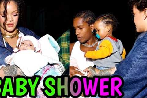 Rihanna and ASAP Rocky Celebrating Their Second BABY SHOWER.
