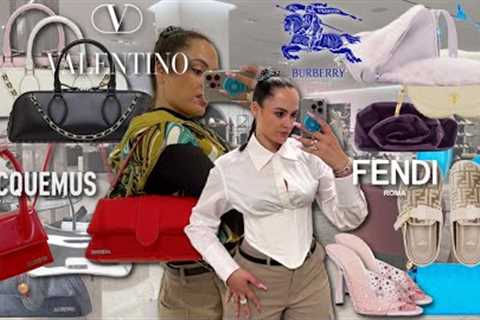Luxury Shopping Vlog 2023 - *NEW* Burberry, Valentino, Bags &amp; MORE!