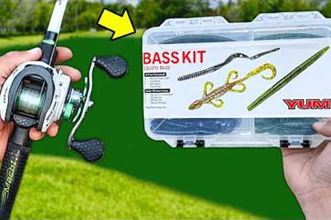 $10 Walmart Budget Fishing Kit Challenge!