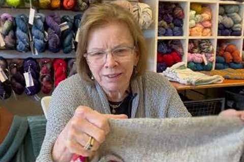 What makes a master knitter (and other questions answered). Kitchener, New kits, patterns and tips.