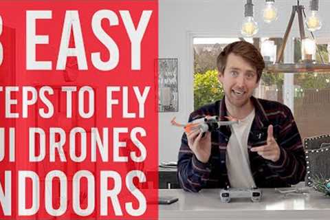 How to fly your DJI Drone Indoors: Mini 3 Pro &amp; Other's