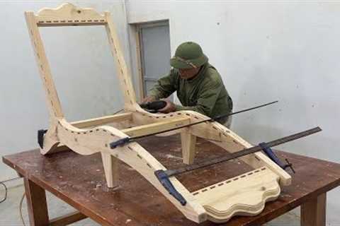 Amazing Cheap Woodworking Projects Easy Craft Skills - Design Build A Relaxation Chair Step By Step