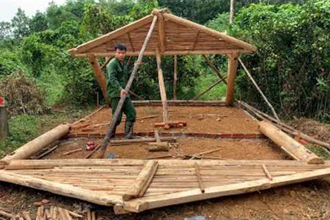 Build a wooden house new (CABIN) I'm so happy to build a wooden house on my land