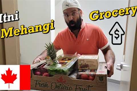 Grocery Prices in 2023 in Canada | Monthly grocery expenses | Costco Grocery shopping vlog