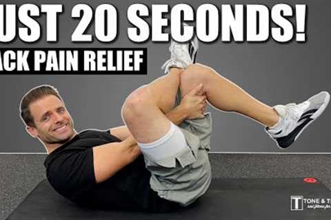 6 Exercises To Relieve Back Pain In 9 Minutes - FOLLOW ALONG