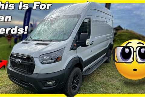FINALLY! My First Look At The Ford Transit Trail