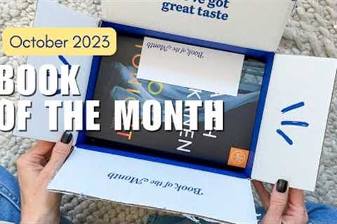Book of the Month Unboxing October 2023