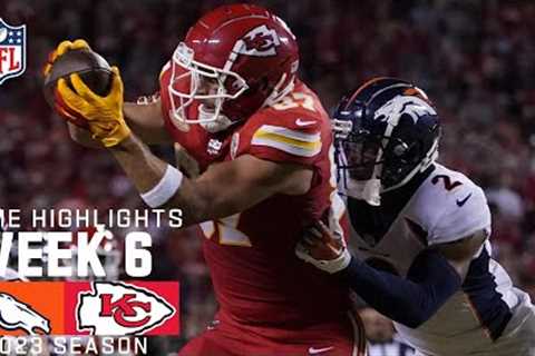 Denver Broncos vs. Kansas City Chiefs | 2023 Week 6 Game Highlights