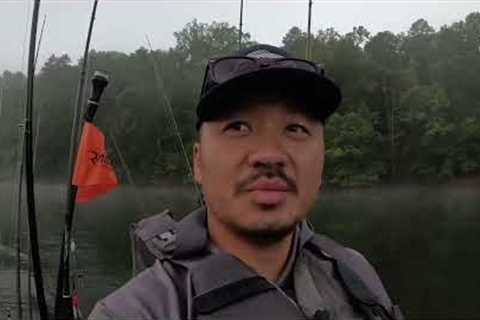 Badin Lake Tough Fall Bass Fishing