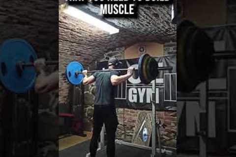 THE ONLY 5 EXERCISES MAN NEED TO BUILD MUSCLE